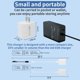 thumbnail image 3 of Cargador King EBOYEE 65W USB-C para Surface Pro, cable 2 en 1, 3 of 9