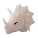 thumbnail image 5 of Adornos de pared de dibujos animados, juguetes de peluche colgantes, cabeza de animales para regalo de dormitorio para , decoración de pared, acc Beige, 5 of 5