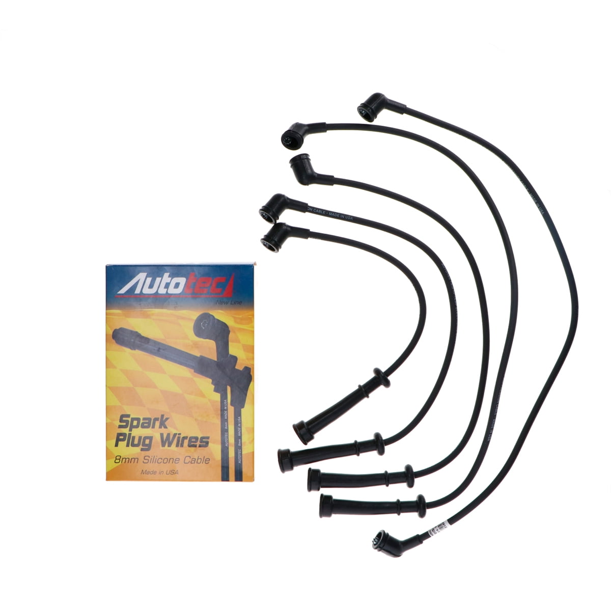 Autotec - Cables De Bujãa Nissan V16 Tapa Roja 1.6 16 Val E16e 93/96