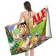 thumbnail image 4 of ALF: La Serie Animada Toalla de playa de secado rápido con diseño temático, regalo para mujeres y niñas, ideal para cumpleaños, fans, amantes de la música, uso en la playa o al aire libre, 78 × 180 cm, 4 of 6