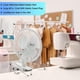 thumbnail image 4 of Ventilador portátil Comfort Zone con clip, 6 pulgadas, negro, 4 of 9