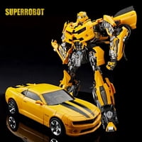 Unbranded - Figura De Acción Transformrs Bumblebee Versión Aleación Robot Auto Articulado Completo Piezas Intercambiables Set En Caja