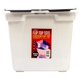 thumbnail image 2 of Storage Tub Storex, tapa abatible, 48 cuartos de galón, color negro, funda de 4 unidades, 2 of 5