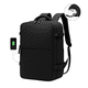 thumbnail image 1 of Mochila de Viaje Equipaje de Cabina Avión Viral Negra, 1 of 6