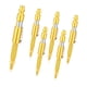 thumbnail image 1 of 6 Tapones De Aluminio Tipo I/m De 1/4" Para Soplado De Aire, Para Craftsmen, Dorados, 1 of 5
