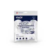 Aiwibi - Toalla Comprimida Portátil