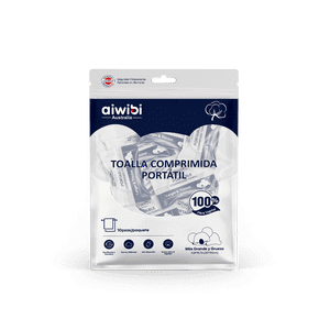 Aiwibi - Toalla Comprimida Portátil