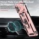 thumbnail image 4 of Estuche GANGXUN para Motorola Moto G 5G , soporte giratorio 360°, estilo mecánico y magnético, 4 of 5