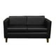 thumbnail image 1 of Sofa Sicilia 2C Pu Negro, 1 of 4