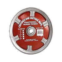 Chicago Die Casting - Polea Chicago De Zinc Fundido A Presión, Con Ranura En V, 20,32 Cm De Diámetro.