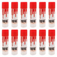 Bothyi - Ganadería Inoculación De Crayón Agricultura Rotatable Accesorios De Marcado De Ganado 12 Piezas Rojo