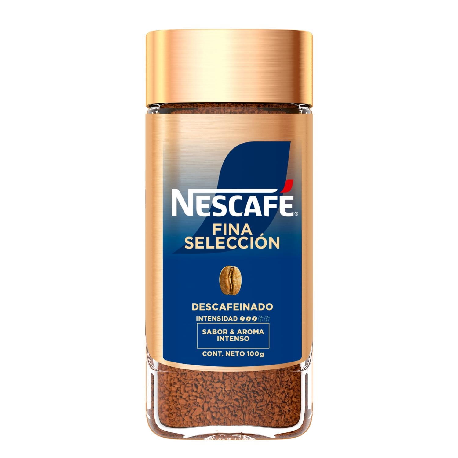 Café Descafeinado Fina Selección Frasco 100 g Nescafé