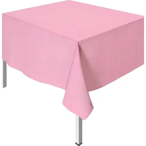 Genérico - Mantel Plástico Cumpleaños Fiesta Rosa