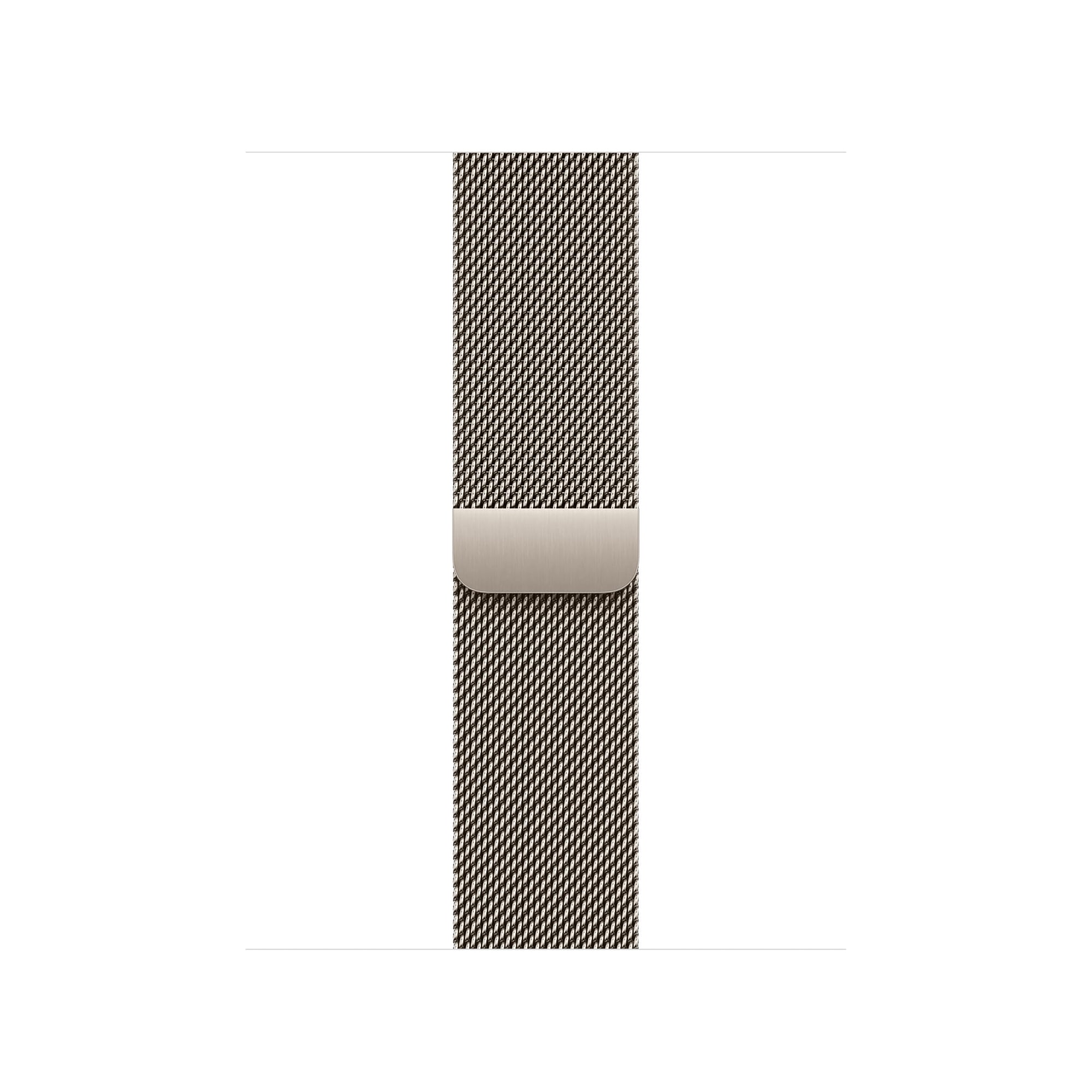 Correa De Reloj Apple Milanese Loop De 40 Mm De Acero Inoxidable Natural