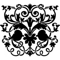 Rienda Libre Graphics - Decomural Regal Floral Headboard Ws-18230