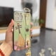 thumbnail image 1 of Embossed Retro Chinese Style Soft Shell 14ProMax1312 Lanyard Mobile Phone Case Wrist Strap Bracket, 1 of 5