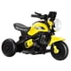 thumbnail image 1 of Moto Juguete Antivuelco Infantil Bateria 3 Ruedas 818 Yellow, 1 of 5