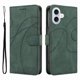 thumbnail image 4 of Funda tipo cartera con tapa para iPhone 17 con tarjetero, soporte y cubierta magnética Verde, 4 of 6