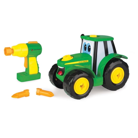 Tractor De Juguete John Deere Con Taladro De Juguete 3+ Años