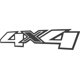 thumbnail image 3 of Sticker 4x4 Off Road Camioneta AWD (Par Ambos Lados), 3 of 3