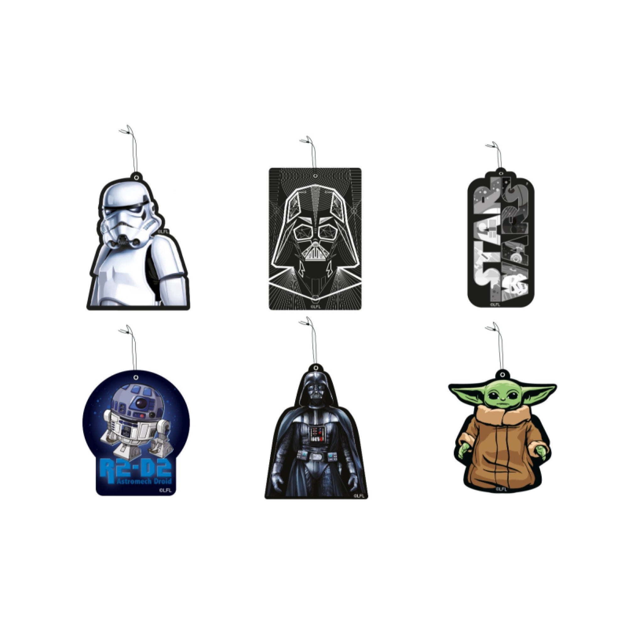 Aromatizante Colgante Para Auto Star Wars, Producto Surtido, 1 Un Vais
