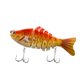 thumbnail image 3 of Se?uelos De Pesca Con Anzuelo, Cebos De Pesca Realistas Para Pesca De Pez Sol En Ríos Y Mares, Amarillo Y Rojo, 3 of 5