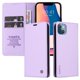 thumbnail image 3 of Funda Billetera de Cuero para iPhone 14 Plus con Tarjetero y Soporte - Tapa Magnética Morado, 3 of 6