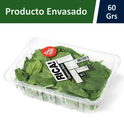 Espinaca Baby Pote 60 Gr