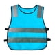 thumbnail image 4 of Hi Vis Chaleco Reflectante De Seguridad Para Niños Chaleco De Tráfico Trabajo Ciclismo Ropa Azul, 4 of 5