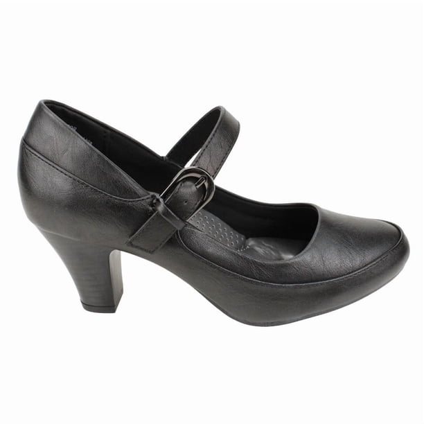 Zapato New Walk Cuequero Confort Negro