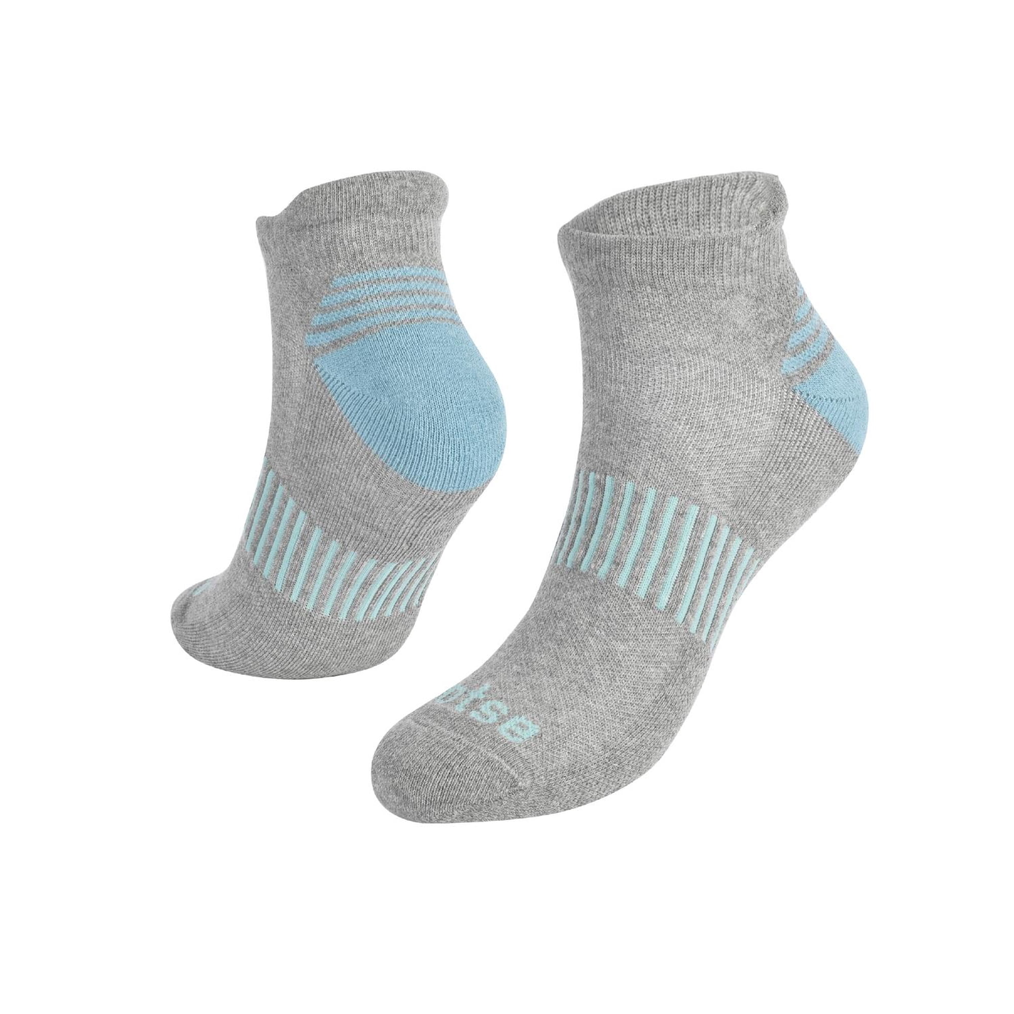 Calcetin Deportivo Corte Tobillo Running Vora Lhotse Gris 35-39