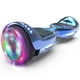 thumbnail image 1 of Hoverboard skate eléctrico con altavoz inalámbrico y luces LED adecuado para niños, niñas y niños para uso en interiores y exteriores, 1 of 3
