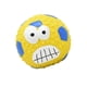 thumbnail image 2 of Perro Juguete Para Masticar Goma Resistente A Las Mordeduras Pelota Chirriante Juguete Para Morder Ejercicio Para La Dentición Fútbol Amarillo, 2 of 5