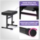 thumbnail image 5 of Soporte para piano Liquid Stands 54‑88 teclas color púrpura y banco, 5 of 6