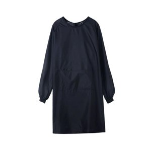 Ioensy - Delantal De Aseo Para Mascotas, Salón De Belleza, Baño De Mascotas, Impermeable, Mangas Largas, Negro