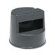 thumbnail image 1 of Taburete móvil comercial Rubbermaid de dos escalones RCP252300BK, 1 of 2