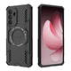 thumbnail image 1 of Funda FOXDOCK para Samsung Galaxy A56 , magnética, resistente a golpes, con soporte, unisex, carga inalámbrica, 1 of 4