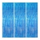 thumbnail image 1 of Paquete de 3 cortinas con flecos para decoración de fiestas, bodas, graduaciones, cumpleaños, Navidad, eventos, fiestas, suministros de 1 x 2 m, 1 of 5