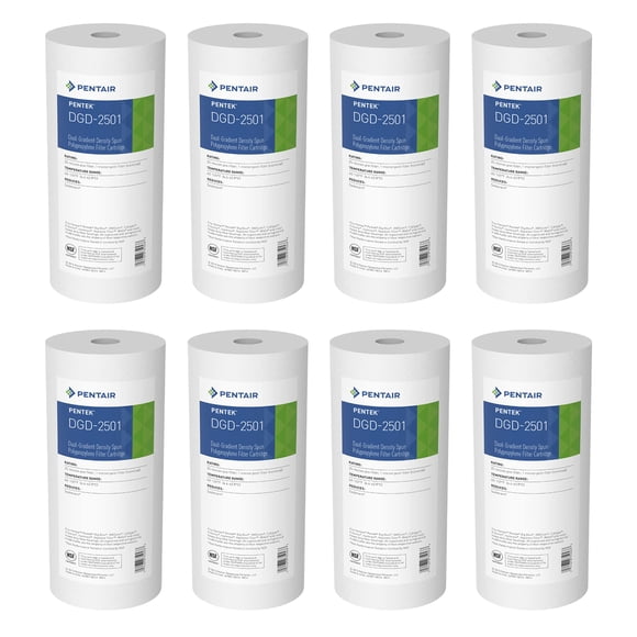 Cartucho de filtro de agua Pentair Pentek DGD-2501 1 Micron