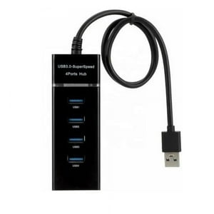 Genérico - Hub Usb 3.0 De 4 Puertos En 1