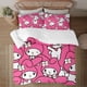 thumbnail image 1 of My Melody Soft 3D Printed Duvet Cover Bedding Set with Comforter Cover 3 Piece Set, 1 of 5