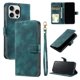 thumbnail image 1 of Funda Cartera para iPhone 14 Pro Tapa con Ranuras, Soporte y Correa Verde, 1 of 5