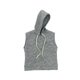 thumbnail image 2 of Sudadera Con Capucha Sin Mangas A Escala 1/12, Disfraz Retro Para Muñeca De 6 Pulgadas, Modelo De Figuras De Acción, Gris, 2 of 3