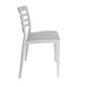 thumbnail image 2 of SET 2 Sillas Plástico Apilable Deco Nybro Blanca Escandinavia, 2 of 7