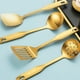 thumbnail image 3 of Espátula y cucharón para wok, espumadera, espátula ranurada - Juego de utensilios de cocina de acero inoxidable 304, 4 piezas, accesorios para wok, 3 of 6