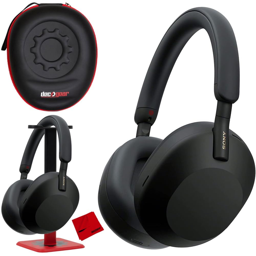 Auriculares Inalámbricos Con Cancelación De Ruido Sony Wh1000xm5/b Negros