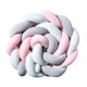 thumbnail image 1 of Trenza Cojín Seguridad Para Cuna Bebes Protección Rosado, 1 of 3