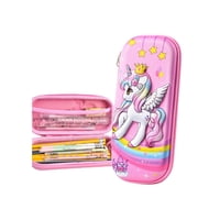 Babyluna - Estuche Escolar Para Lápices Caja De Papelería Niños Unicornio