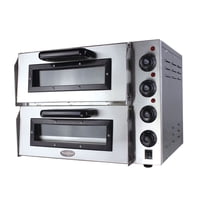 Prochef - Horno Pizza Pizzero Electrico 2 Camaras 40X40 Cm
