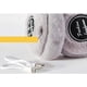 thumbnail image 2 of Orejeras de felpa de moda para auriculares inalámbricos, para invierno, calentadores de orejas eléctricos, para música (gris), 13 x 13 cm, 2 of 7
